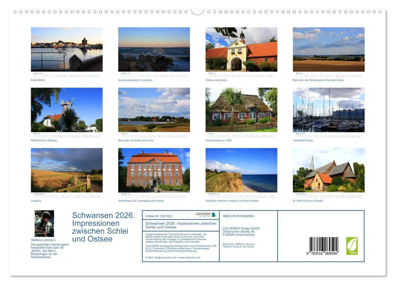 Bild: 9783516069594 | Schwansen 2026. Impressionen zwischen Schlei und Ostsee...