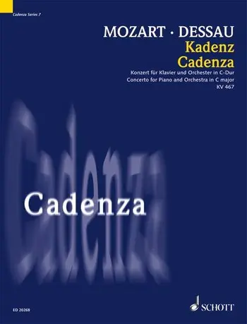 Cover: 9790001149594 | Kadenz/Cadenza | Wolfgang Amadeus Mozart | Broschüre | 8 S. | Deutsch