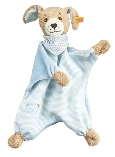 Cover: 4001505239694 | Steiff 239694 - Gute-Nacht-Hund Schmusetuch, 30cm | 239694 | Deutsch