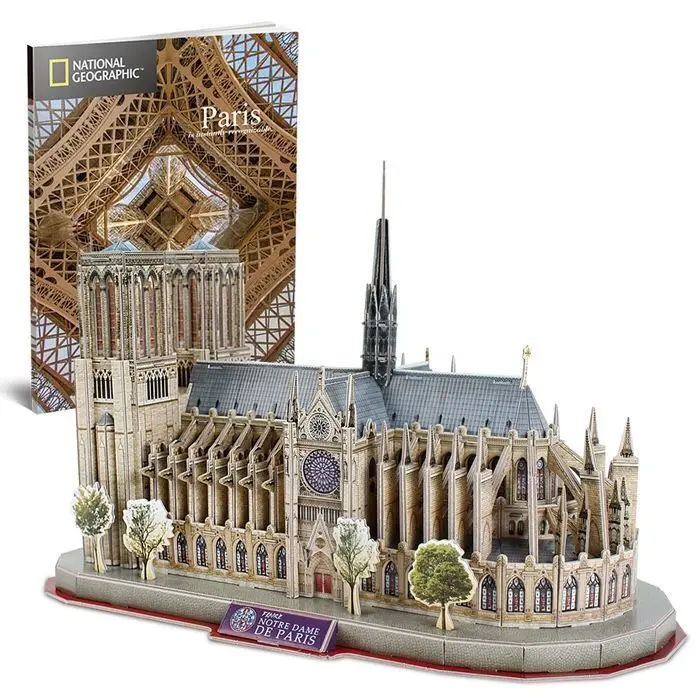 Bild: 7640409429694 | CUBICFUN - 3D Puzzle Notre-Dame de Paris 128 Teile | Spiel | 660986