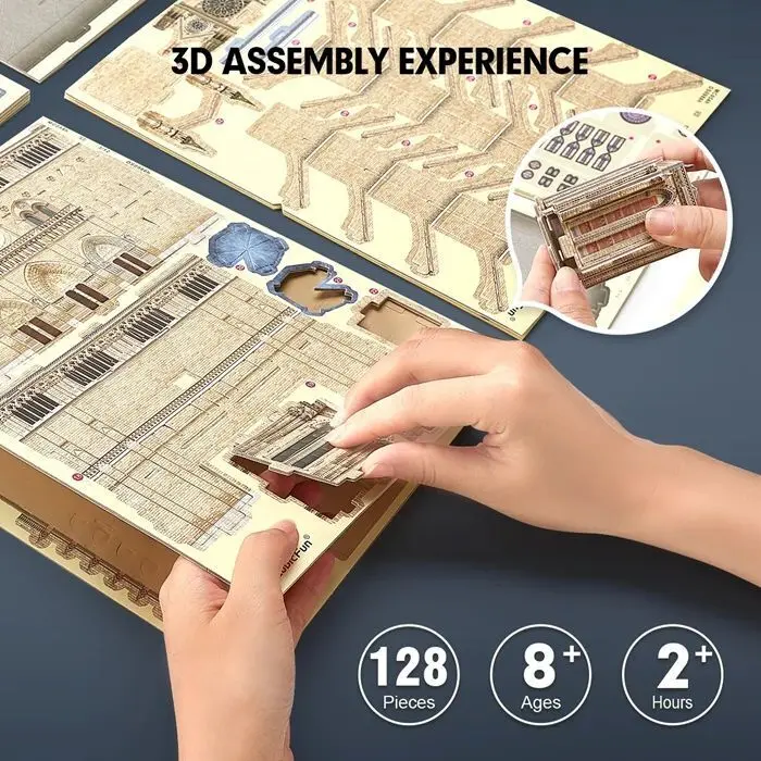 Bild: 7640409429694 | CUBICFUN - 3D Puzzle Notre-Dame de Paris 128 Teile | Spiel | 660986