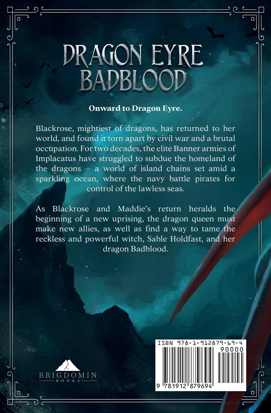 Rückseite: 9781912879694 | Dragon Eyre Badblood | Christopher Mitchell | Taschenbuch | Englisch