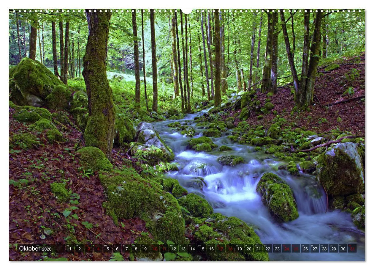 Bild: 9783457899694 | Slowenien - Soca Tal (Wandkalender 2026 DIN A2 quer), CALVENDO...