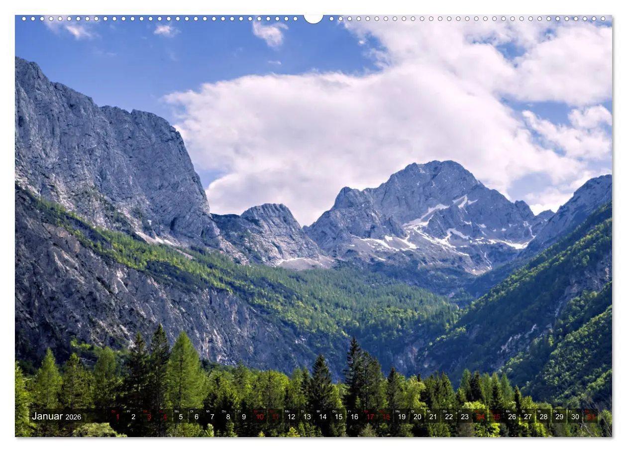 Bild: 9783457899694 | Slowenien - Soca Tal (Wandkalender 2026 DIN A2 quer), CALVENDO...