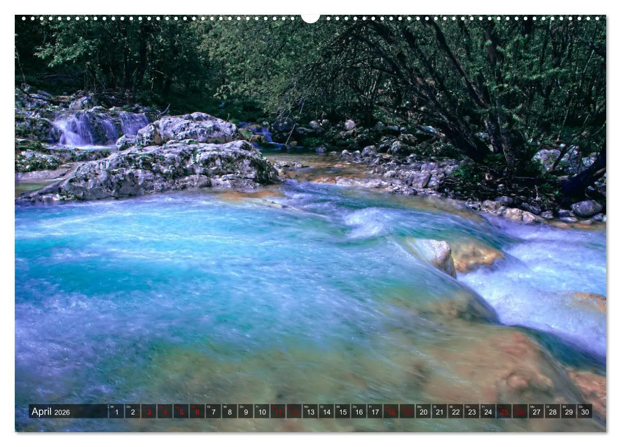 Bild: 9783457899694 | Slowenien - Soca Tal (Wandkalender 2026 DIN A2 quer), CALVENDO...