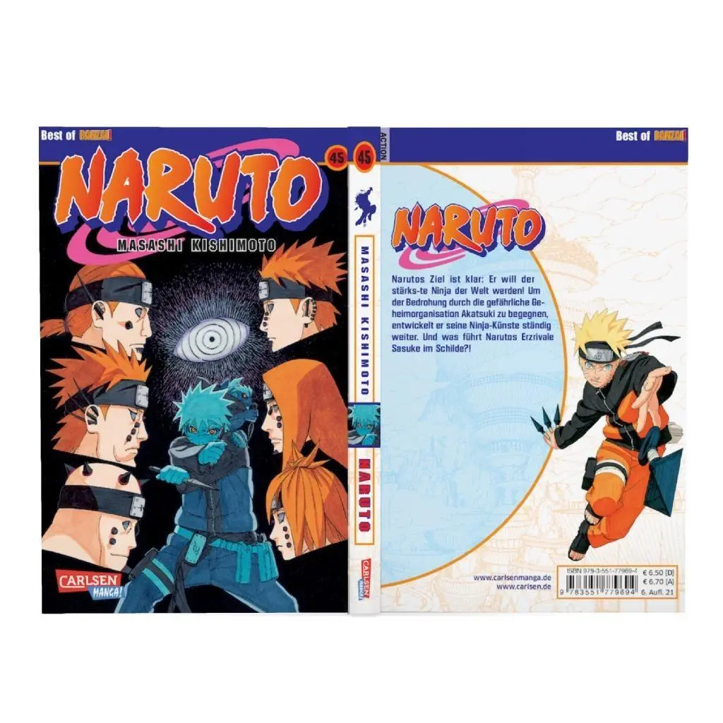 Bild: 9783551779694 | Naruto 45 | Masashi Kishimoto | Taschenbuch | Naruto | 192 S. | 2010