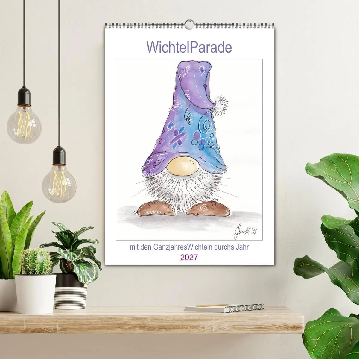 Bild: 9783569699694 | WichtelParade (Wandkalender 2027 DIN A2 hoch), CALVENDO Monatskalender