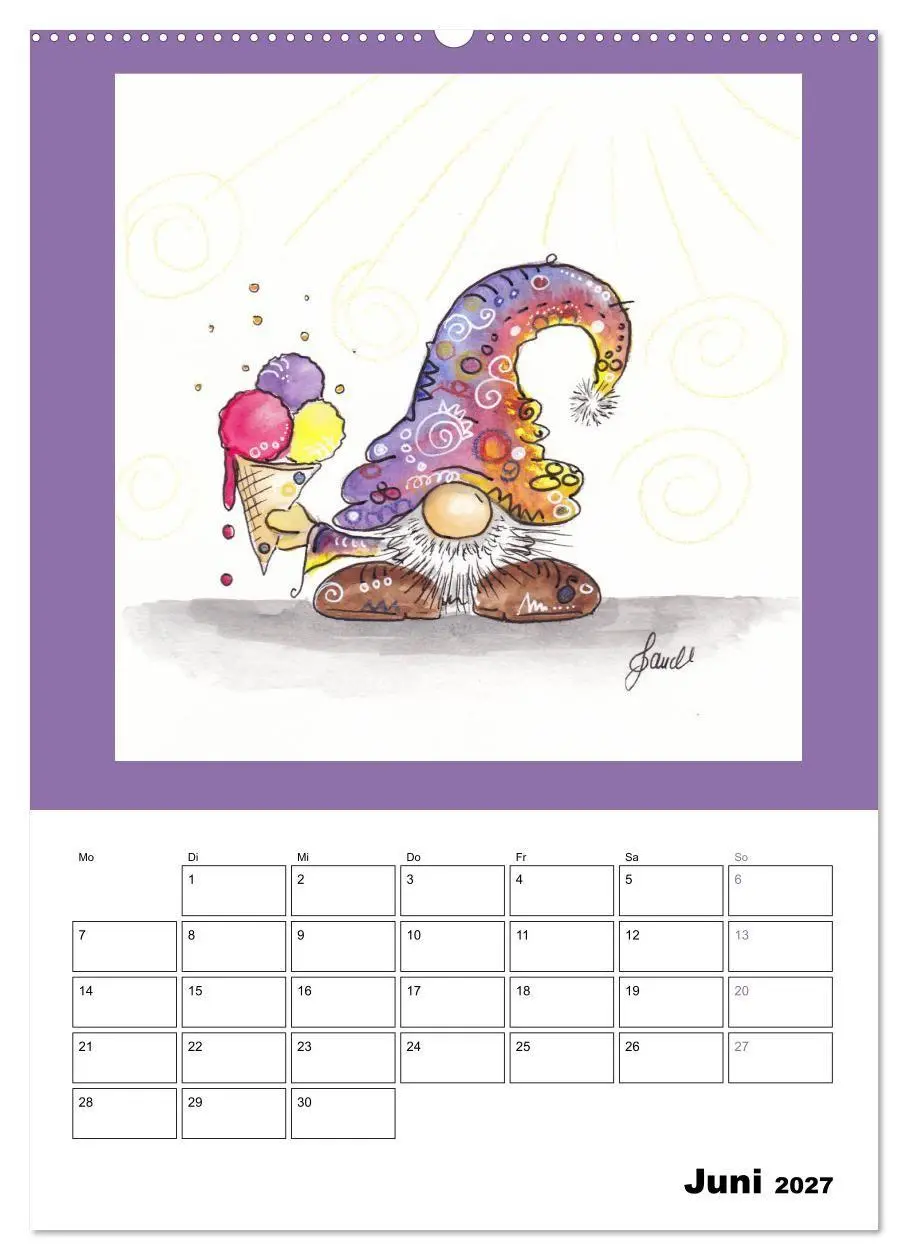 Bild: 9783569699694 | WichtelParade (Wandkalender 2027 DIN A2 hoch), CALVENDO Monatskalender