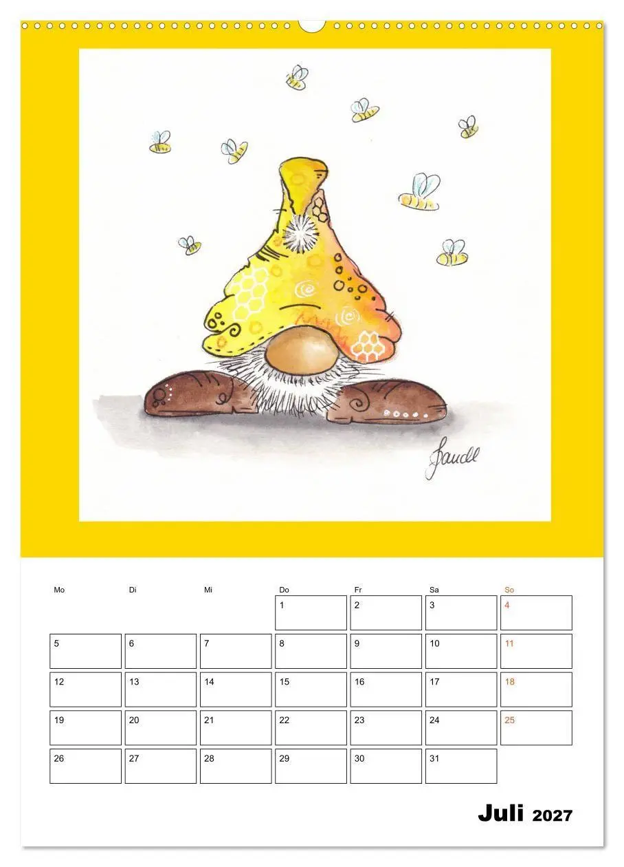 Bild: 9783569699694 | WichtelParade (Wandkalender 2027 DIN A2 hoch), CALVENDO Monatskalender