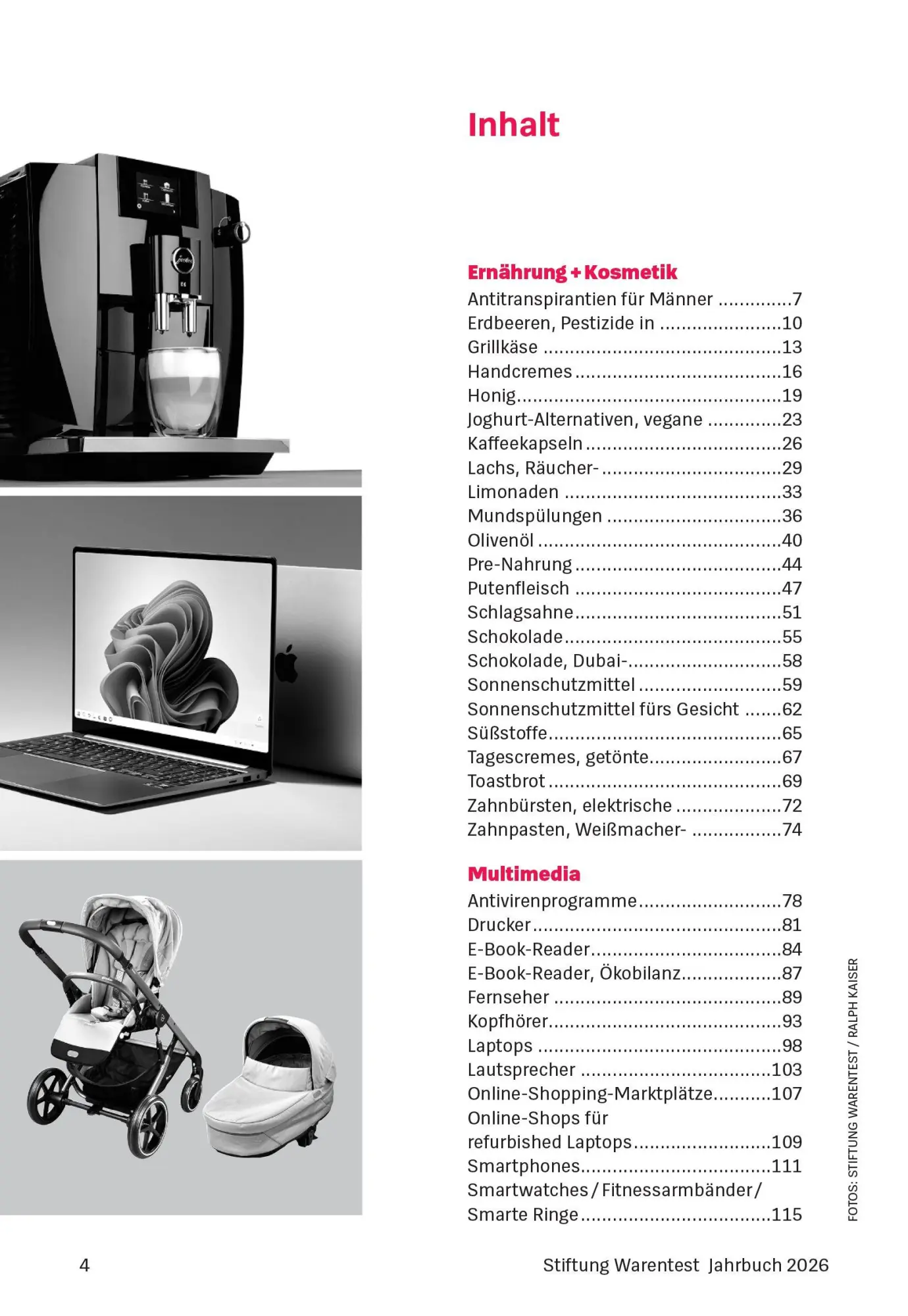 Bild: 9783747109694 | Stiftung Warentest Jahrbuch 2026 | Mehr als 100 Tests + Reports | Buch