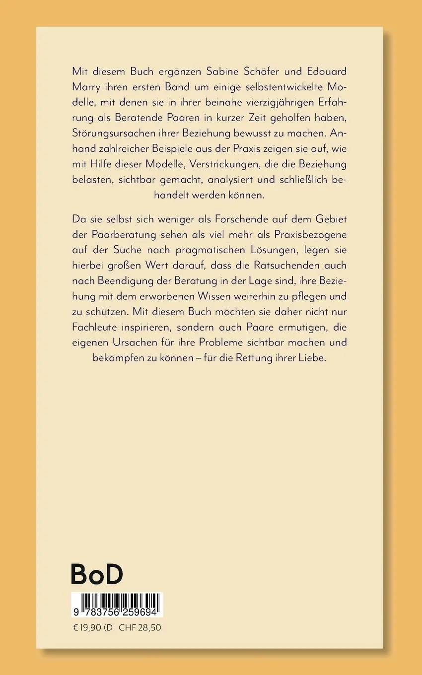 Rückseite: 9783756259694 | Das ABC der Paarberatung | Edouard Marry (u. a.) | Taschenbuch | 2022
