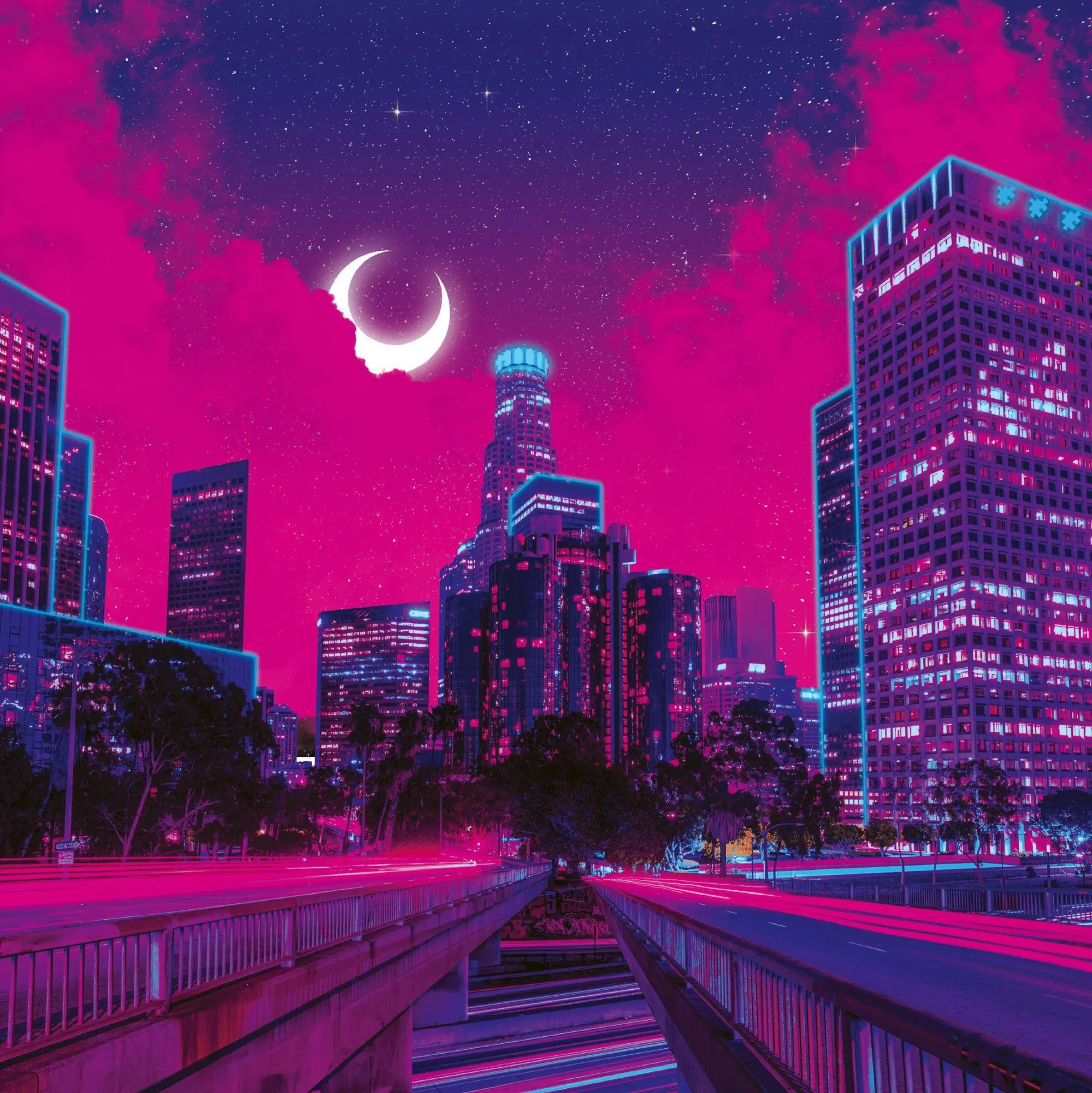 Cover: 4005555019794 | Neon Puzzle 500 Teile - Los Angeles | Neon Collection | Spiel | 2026