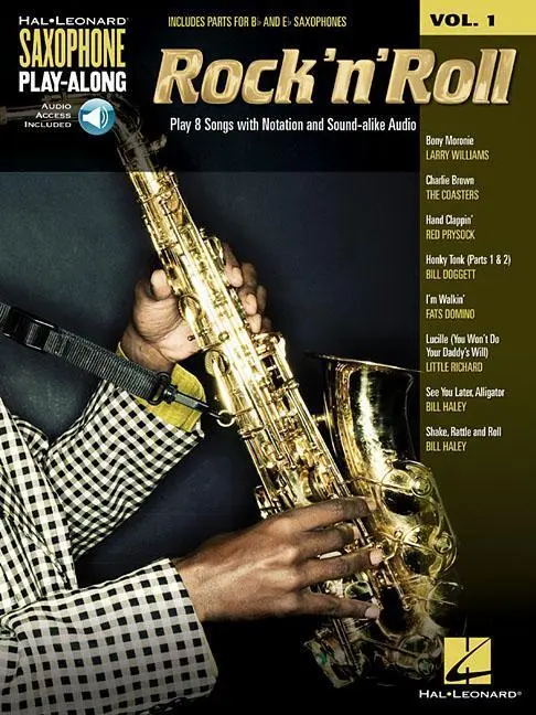 Cover: 9781476899794 | Rock 'n' Roll - Saxophone Play-Along Vol. 1 Book/Online Audio | Corp