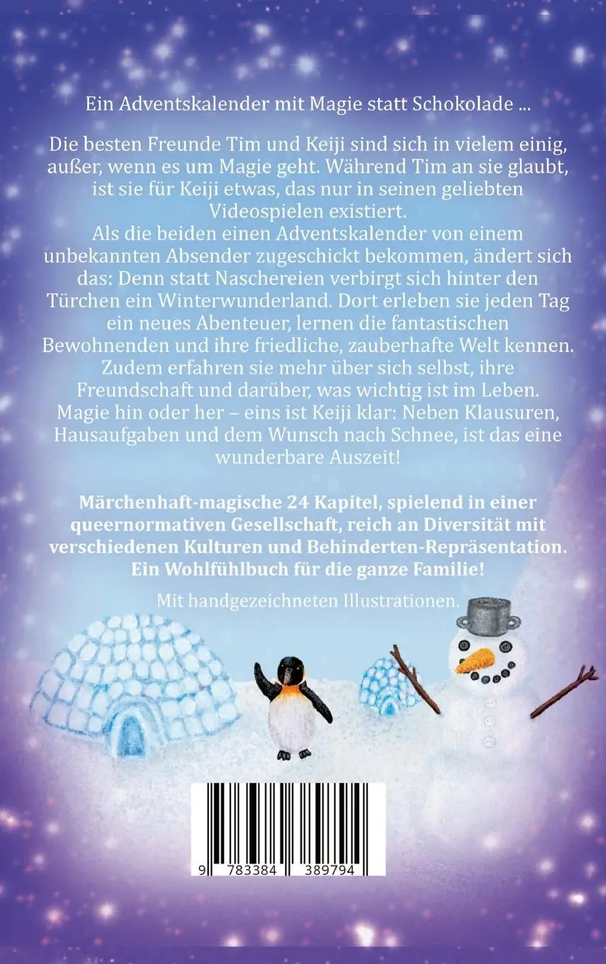 Rückseite: 9783384389794 | Tim &amp; Keiji und der magische Adventskalender | Arden Skye | Buch