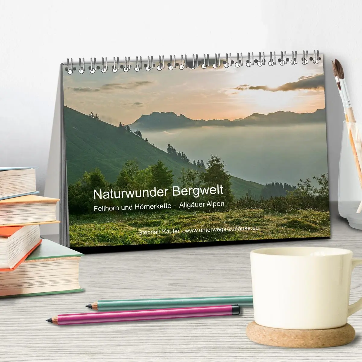 Bild: 9783457719794 | Naturwunder Bergwelt Fellhorn und Hörnergruppe (Tischkalender 2026...