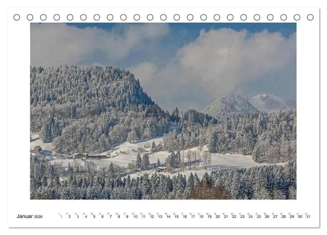 Bild: 9783457719794 | Naturwunder Bergwelt Fellhorn und Hörnergruppe (Tischkalender 2026...
