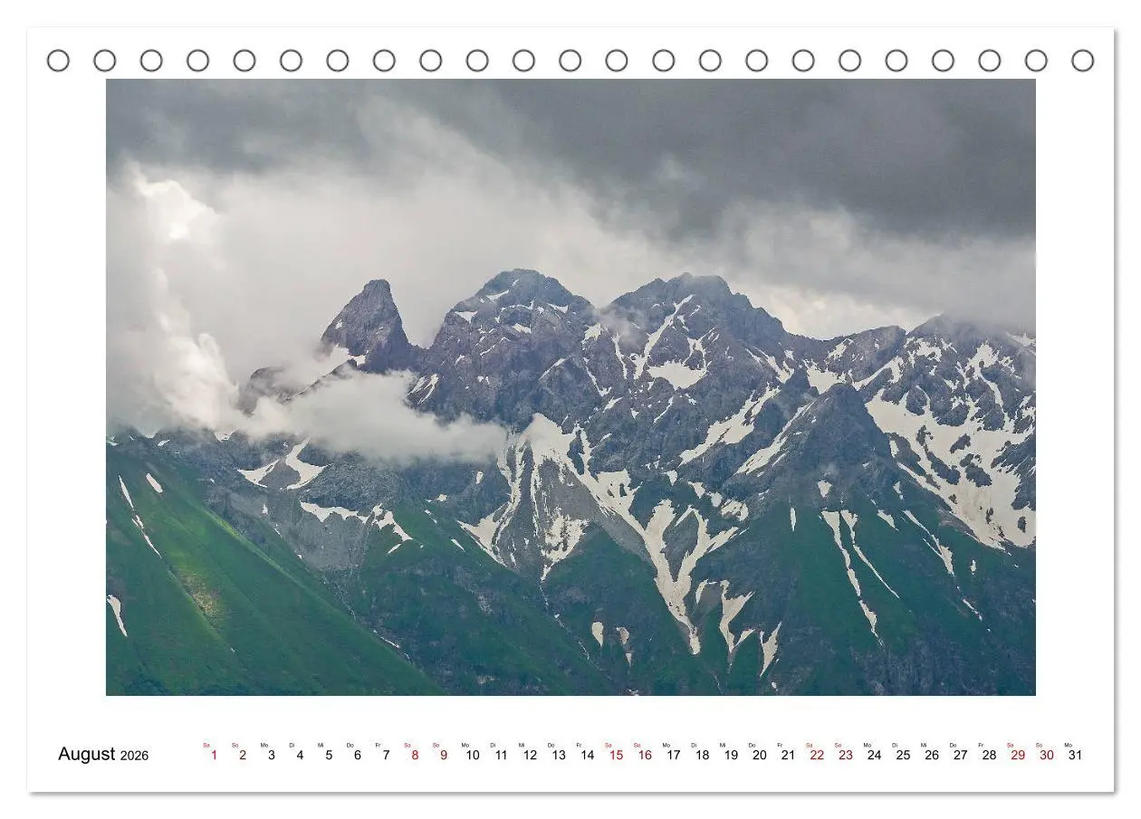 Bild: 9783457719794 | Naturwunder Bergwelt Fellhorn und Hörnergruppe (Tischkalender 2026...