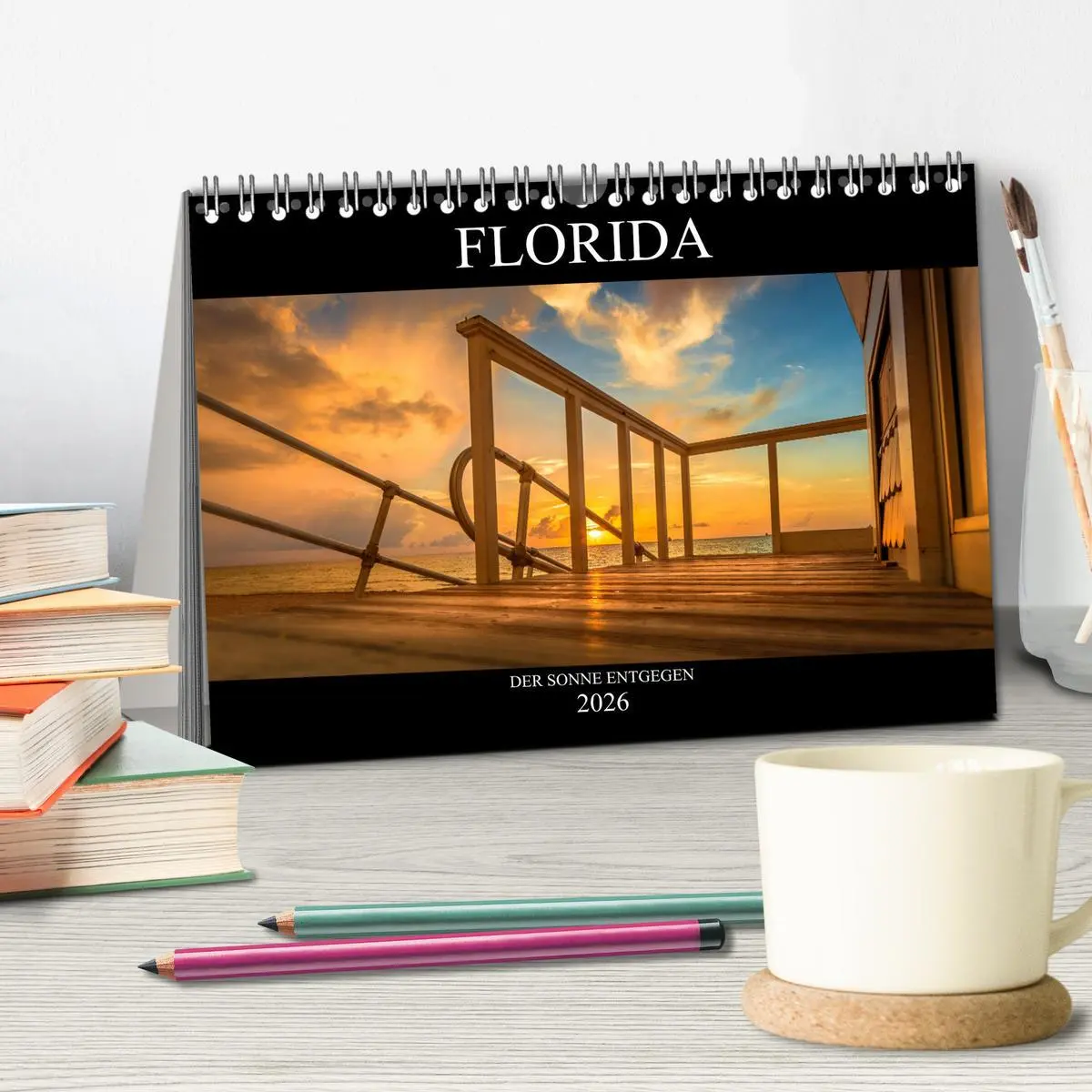 Bild: 9783457889794 | Florida. Der Sonne entgegen. (Tischkalender 2026 DIN A5 quer),...