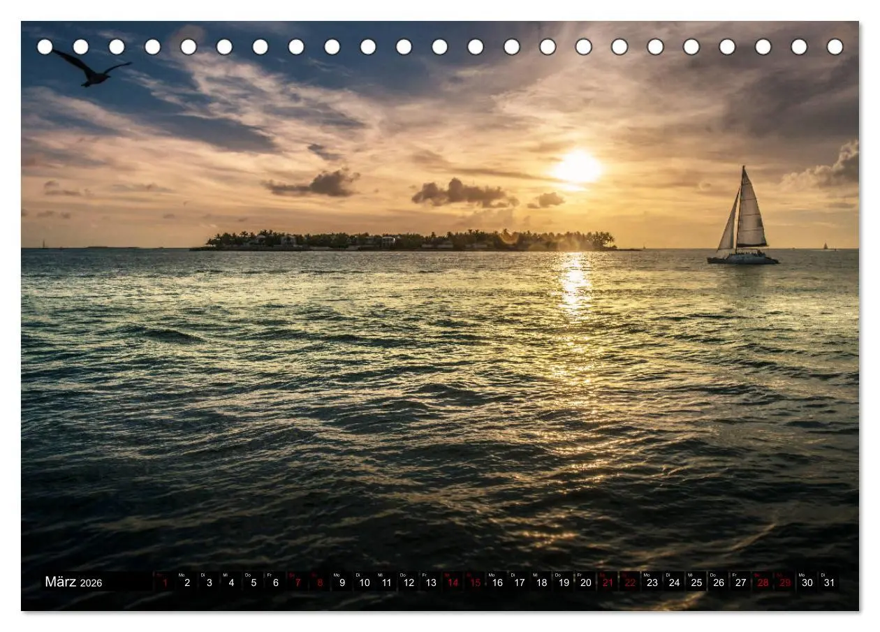 Bild: 9783457889794 | Florida. Der Sonne entgegen. (Tischkalender 2026 DIN A5 quer),...