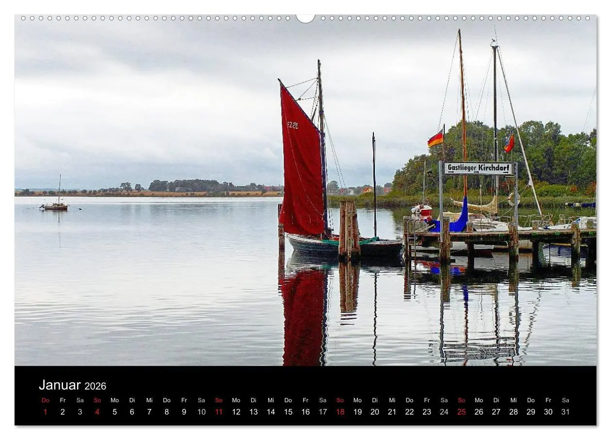 Bild: 9783457959794 | Zeit für... die Insel Poel (hochwertiger Premium Wandkalender 2026...