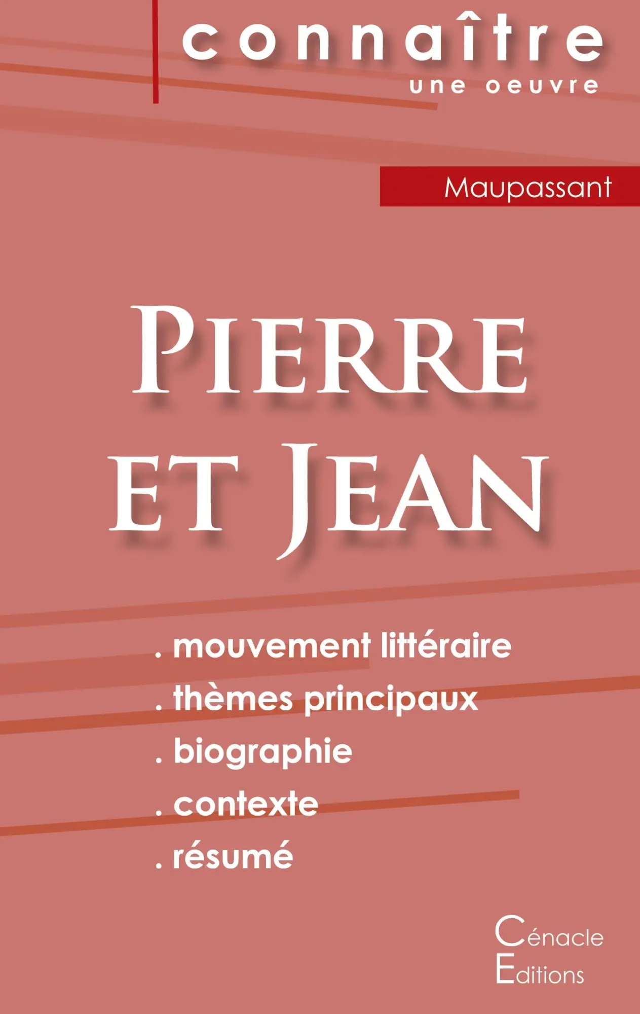 Cover: 9782367889894 | Fiche de lecture Pierre et Jean de Maupassant (Analyse littéraire...