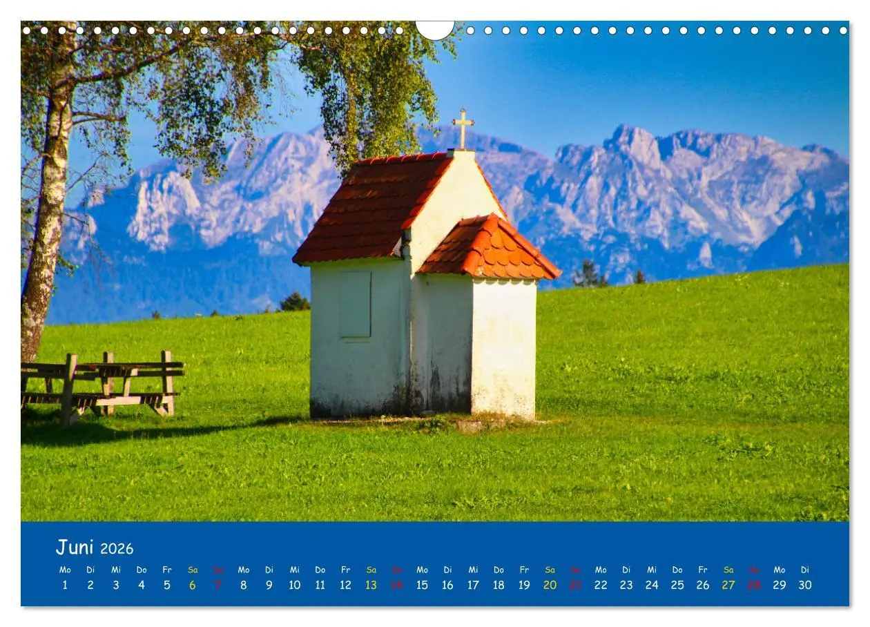 Bild: 9783457639894 | Allgäu Liebe (Wandkalender 2026 DIN A3 quer), CALVENDO Monatskalender