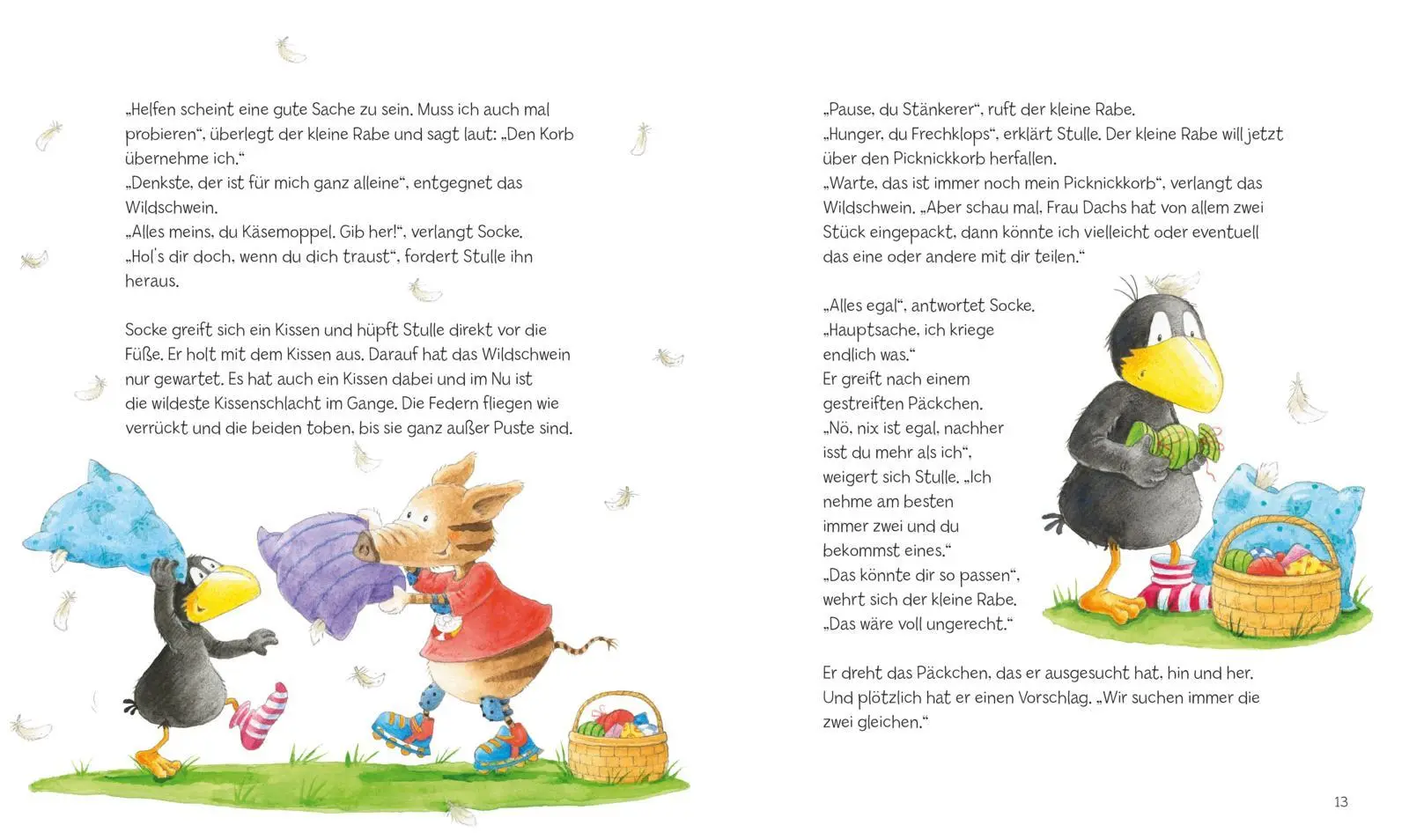 Bild: 9783480239894 | Der kleine Rabe Socke: Kindergarten-Geschichten | Nele Moost | Buch