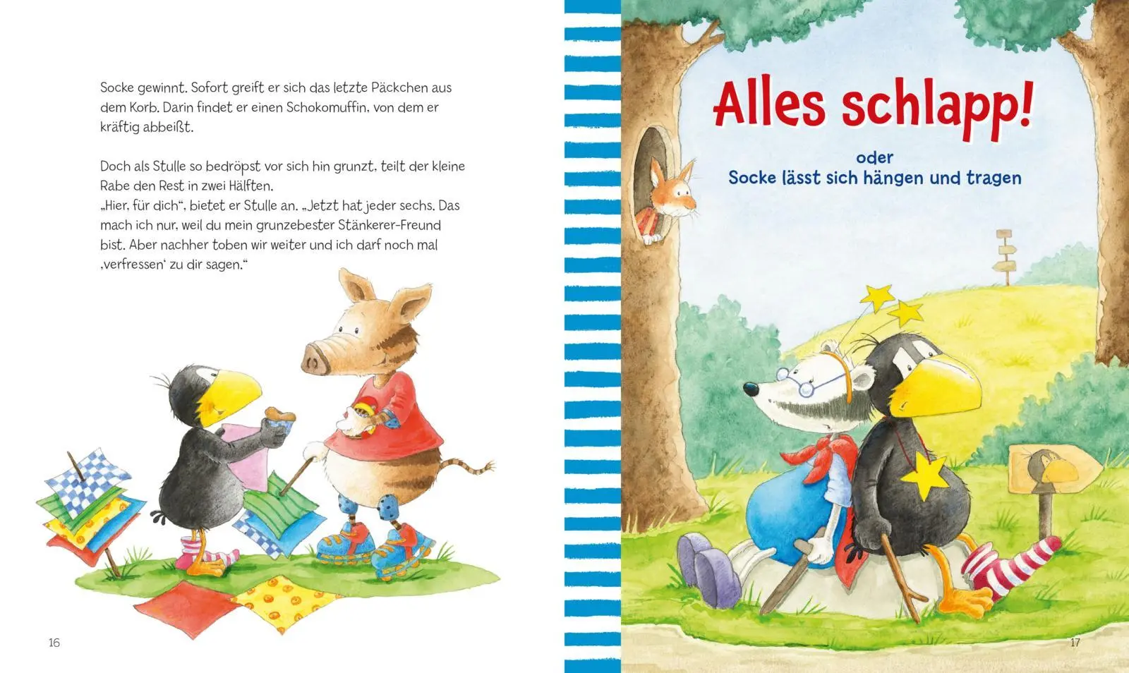Bild: 9783480239894 | Der kleine Rabe Socke: Kindergarten-Geschichten | Nele Moost | Buch