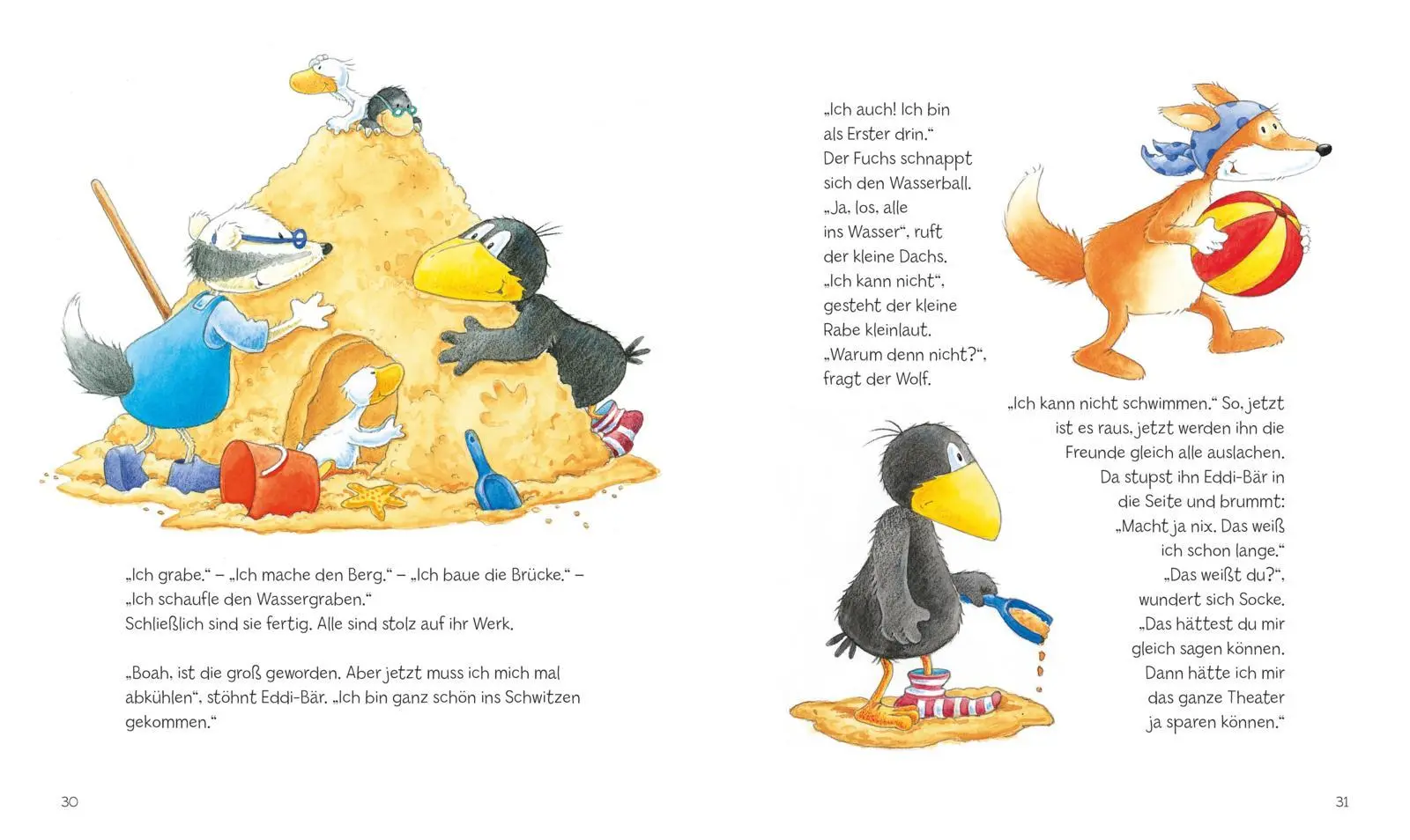 Bild: 9783480239894 | Der kleine Rabe Socke: Kindergarten-Geschichten | Nele Moost | Buch