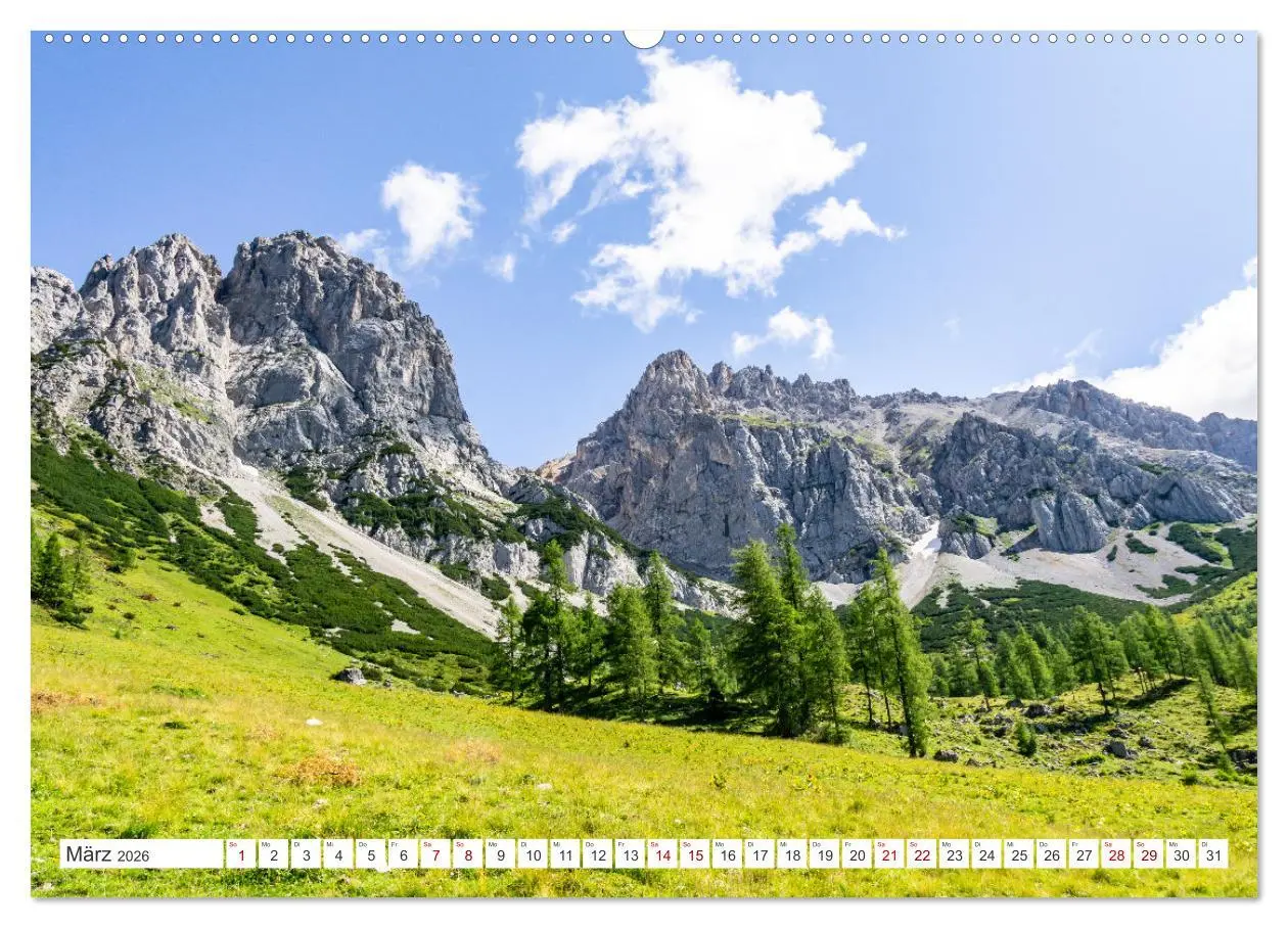 Bild: 9783457629994 | Das wunderbare Ramsau am Fuße des Dachsteins (Wandkalender 2026 DIN...