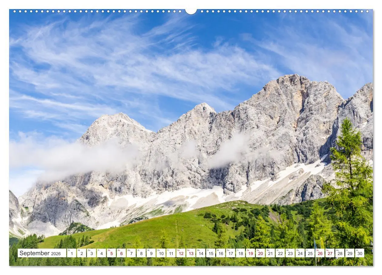 Bild: 9783457629994 | Das wunderbare Ramsau am Fuße des Dachsteins (Wandkalender 2026 DIN...