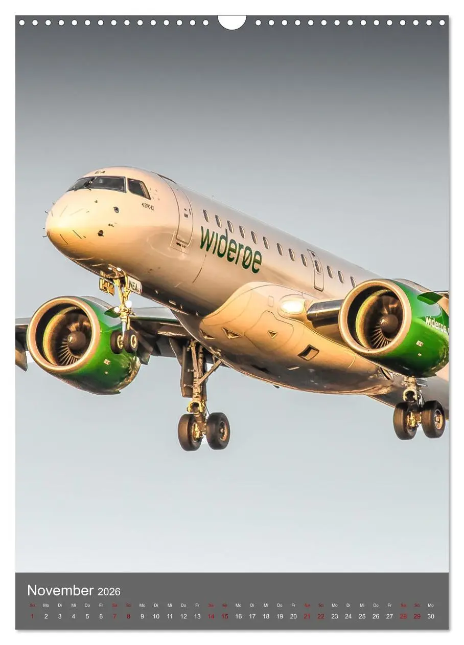 Bild: 9783516339994 | Flugzeuge aus aller Welt (Wandkalender 2026 DIN A3 hoch), CALVENDO...