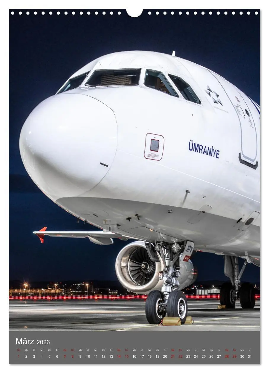 Bild: 9783516339994 | Flugzeuge aus aller Welt (Wandkalender 2026 DIN A3 hoch), CALVENDO...