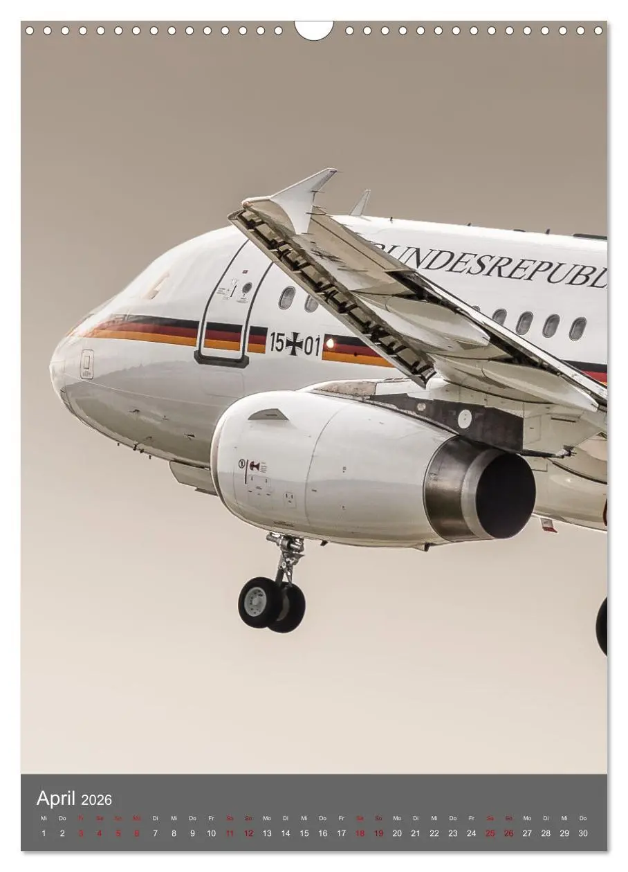 Bild: 9783516339994 | Flugzeuge aus aller Welt (Wandkalender 2026 DIN A3 hoch), CALVENDO...