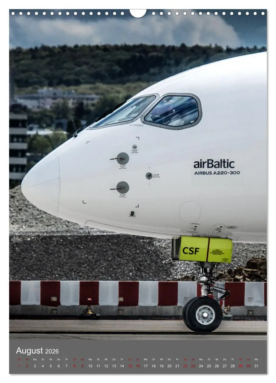Bild: 9783516339994 | Flugzeuge aus aller Welt (Wandkalender 2026 DIN A3 hoch), CALVENDO...