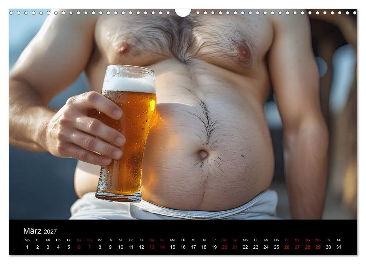 Bild: 9783594249994 | Lustige Kalender Männer mit Bierbäuchen - Bierbauch Kalender...