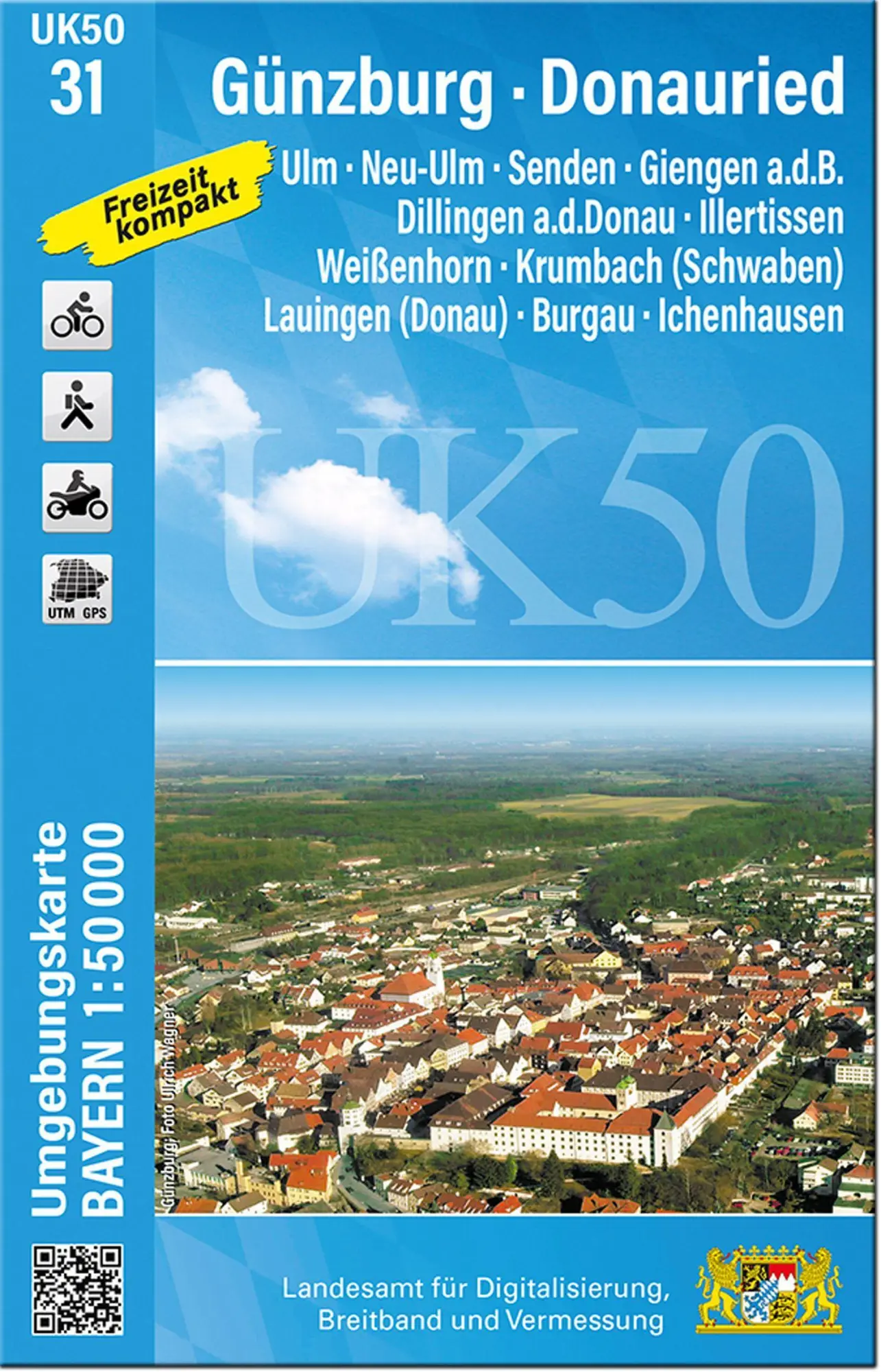 Cover: 9783899339994 | UK50-31 Günzburg - Donauried | Digitalisierung | (Land-)Karte | 2023