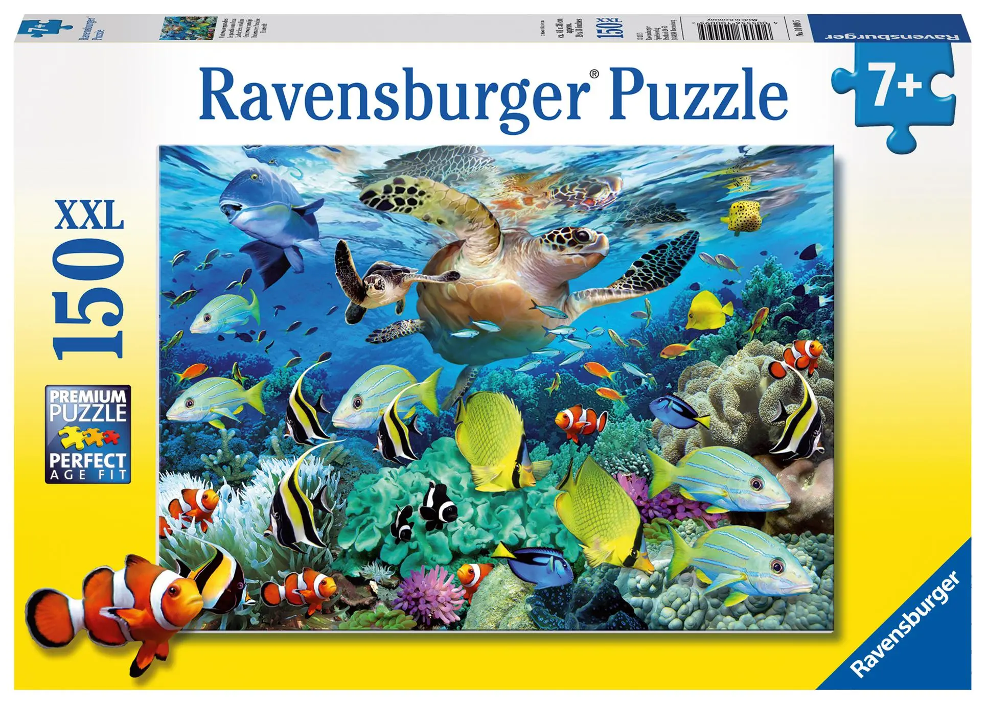 Cover: 4005556100095 | Unterwasserparadies. Puzzle 150 Teile XXL | Howard Robinson | Spiel