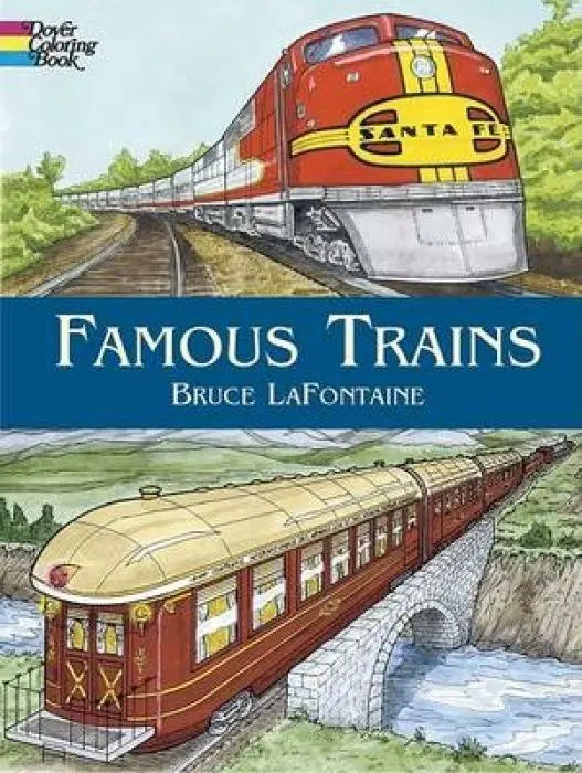 Cover: 9780486440095 | Famous Trains | Coloring Book | Bruce Lafontaine | Taschenbuch | 2005