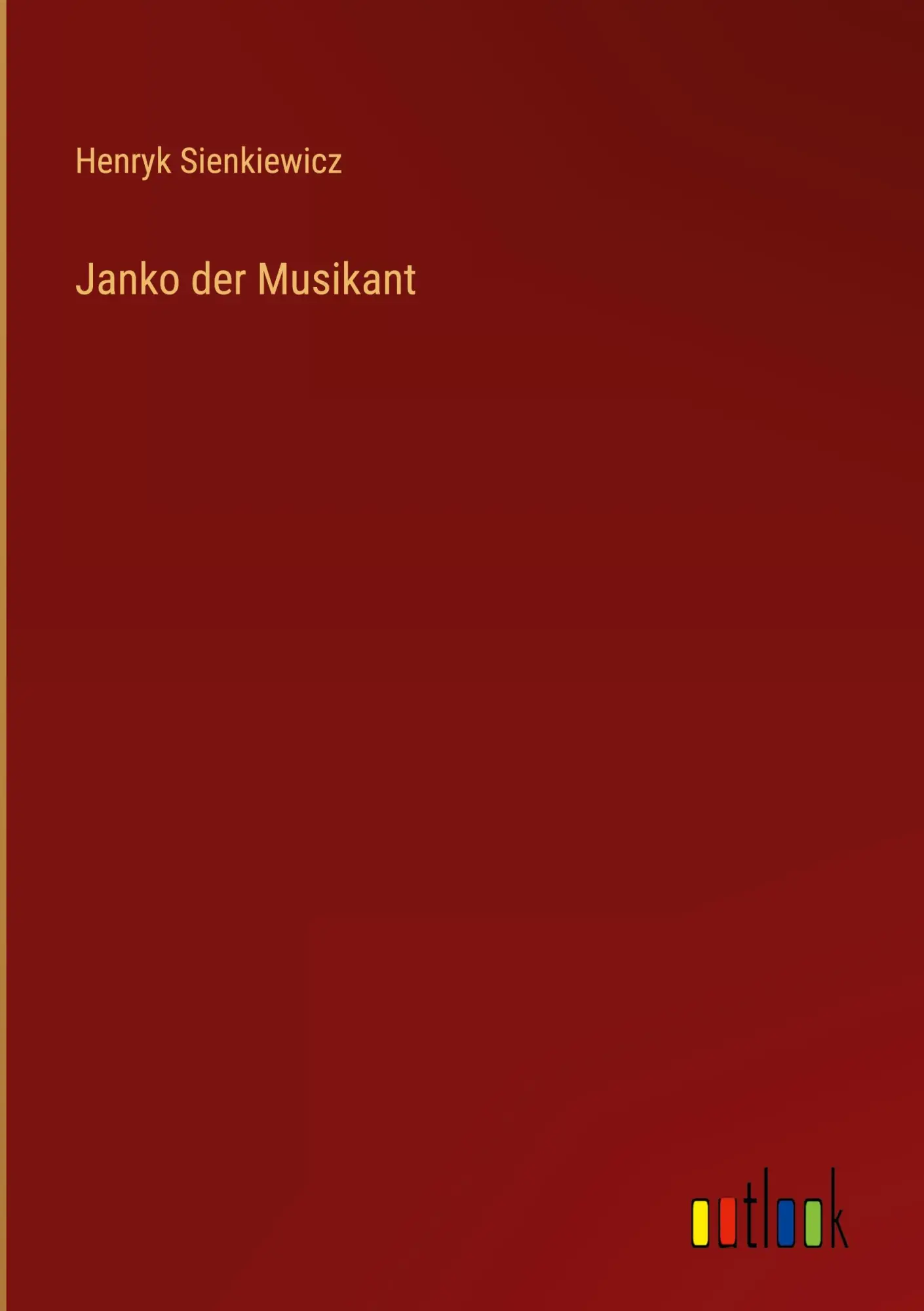 Cover: 9783368260095 | Janko der Musikant | Henryk Sienkiewicz | Buch | 104 S. | Deutsch