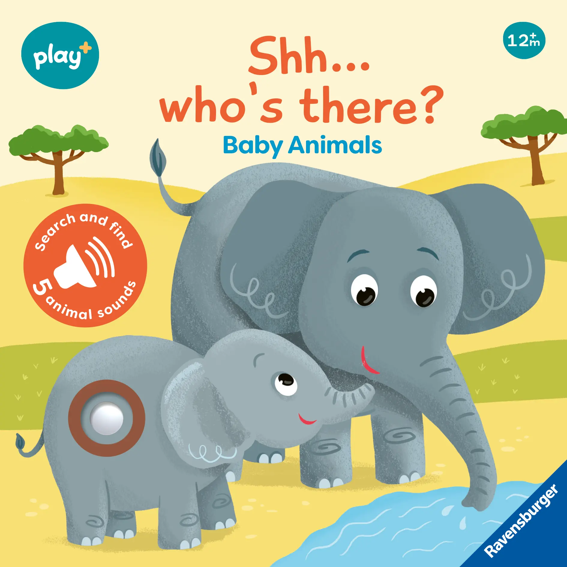Cover: 9783380970095 | Play+ Shh ... Who's there? Baby Animals | Dynamo Limited | Buch | 2024