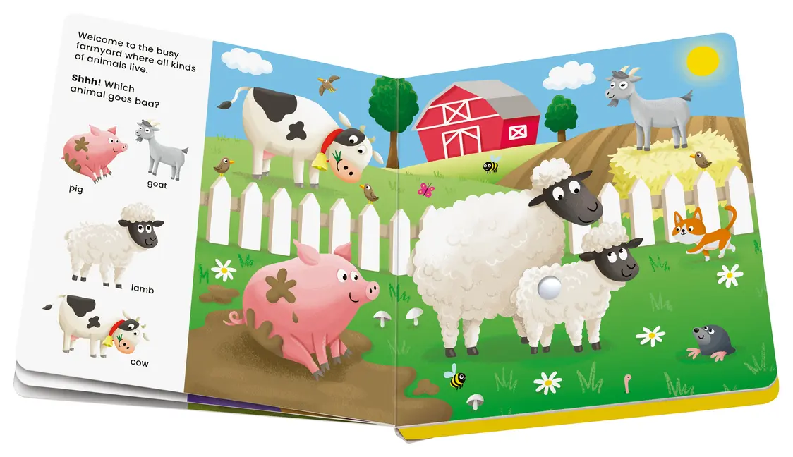 Bild: 9783380970095 | Play+ Shh ... Who's there? Baby Animals | Dynamo Limited | Buch | 2024