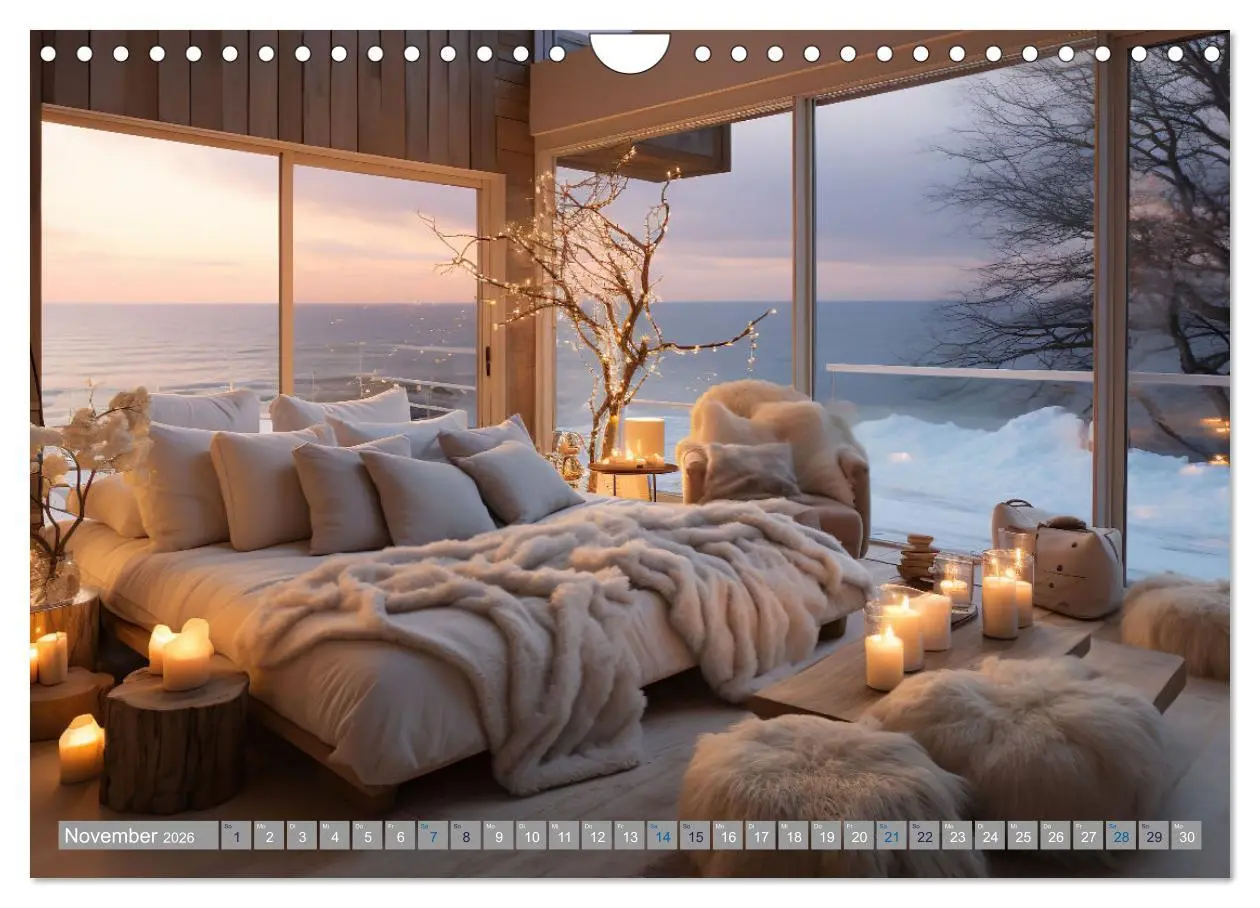 Bild: 9783457360095 | Strandhausidylle (Wandkalender 2026 DIN A4 quer), CALVENDO...