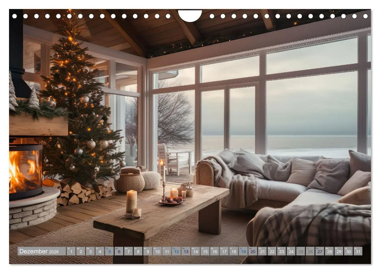 Bild: 9783457360095 | Strandhausidylle (Wandkalender 2026 DIN A4 quer), CALVENDO...