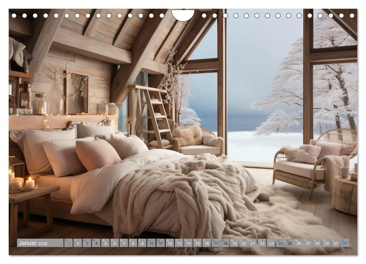 Bild: 9783457360095 | Strandhausidylle (Wandkalender 2026 DIN A4 quer), CALVENDO...