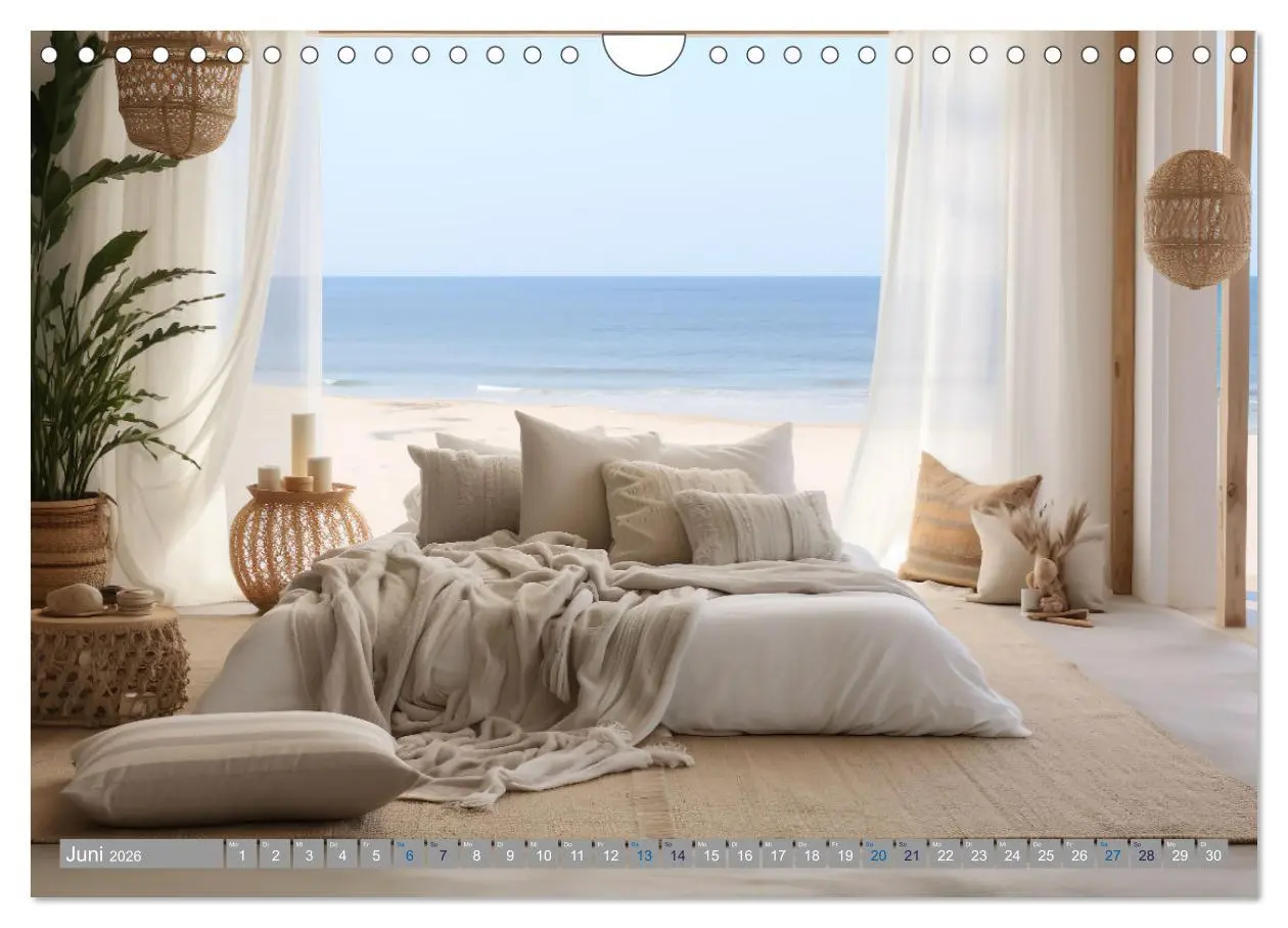 Bild: 9783457360095 | Strandhausidylle (Wandkalender 2026 DIN A4 quer), CALVENDO...