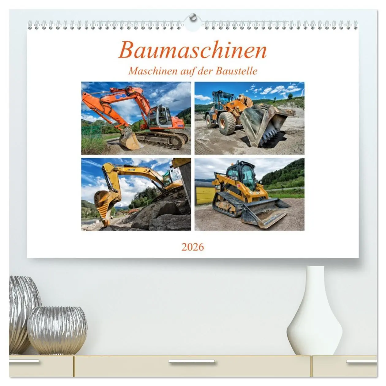 Cover: 9783457740095 | Baumaschinen - Maschinen auf der Baustelle (hochwertiger Premium...