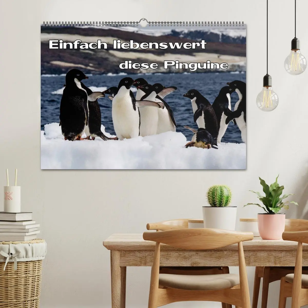 Bild: 9783457810095 | Einfach liebenswert diese Pinguine (Wandkalender 2026 DIN A2 quer),...