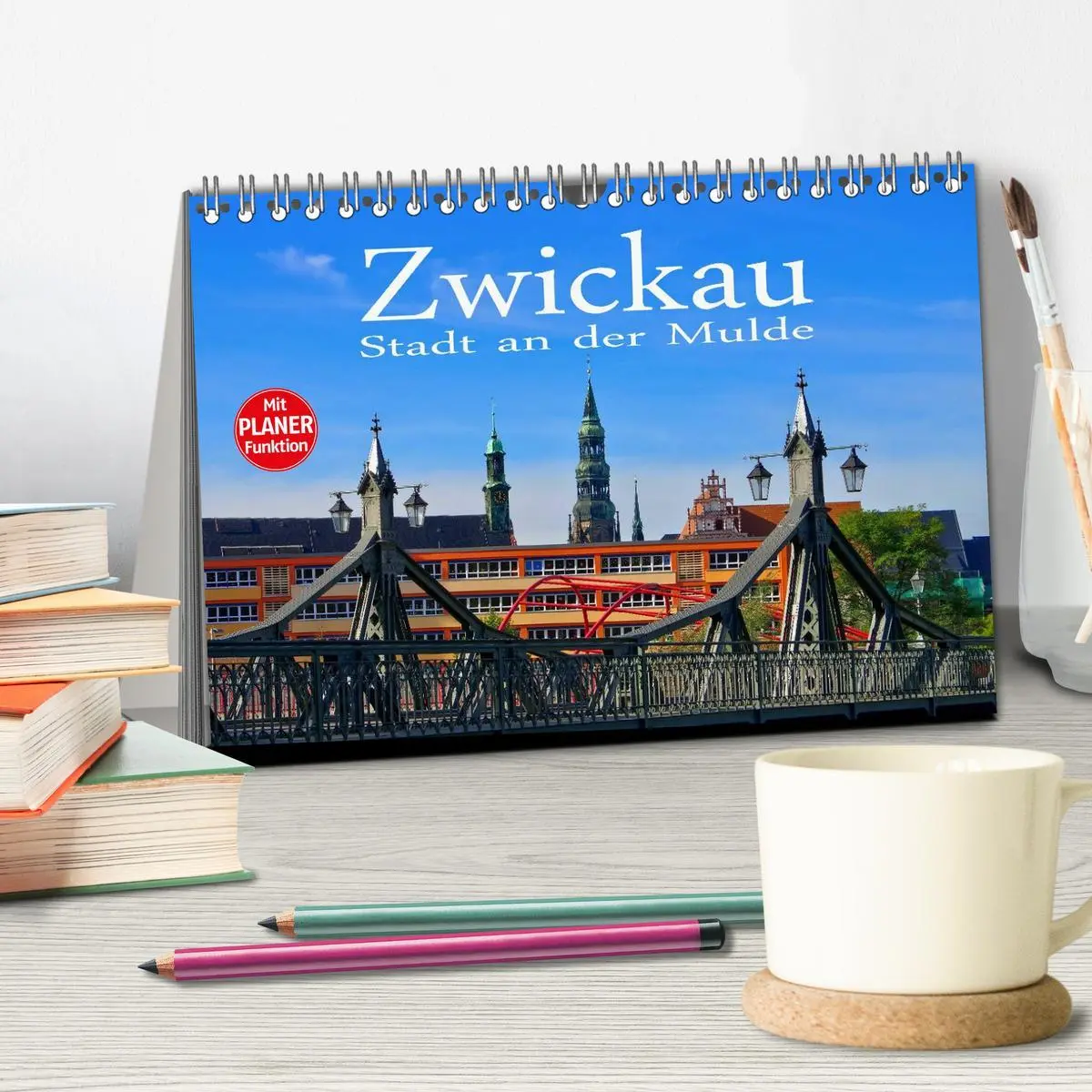 Bild: 9783457980095 | Zwickau - Stadt an der Mulde (Tischkalender 2026 DIN A5 quer),...