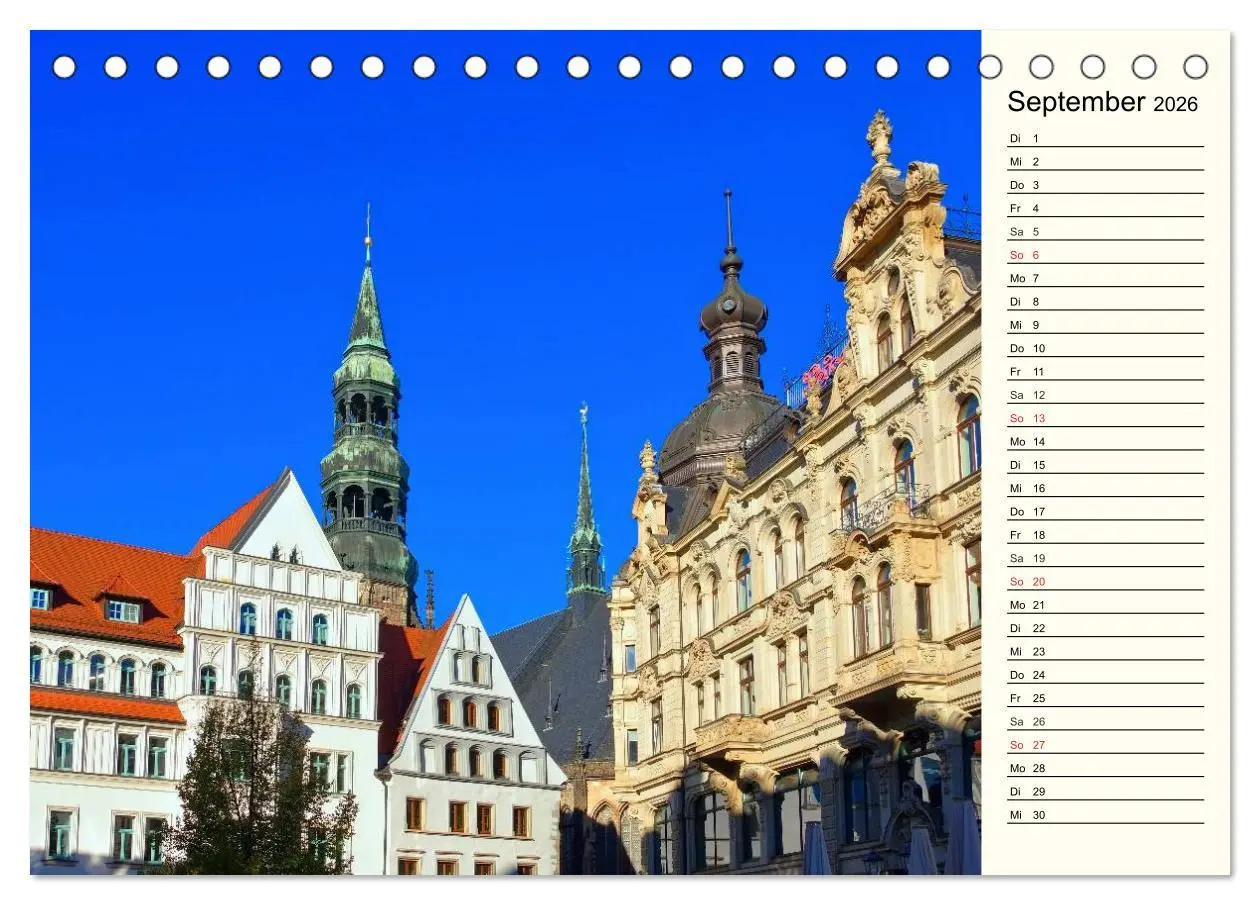 Bild: 9783457980095 | Zwickau - Stadt an der Mulde (Tischkalender 2026 DIN A5 quer),...